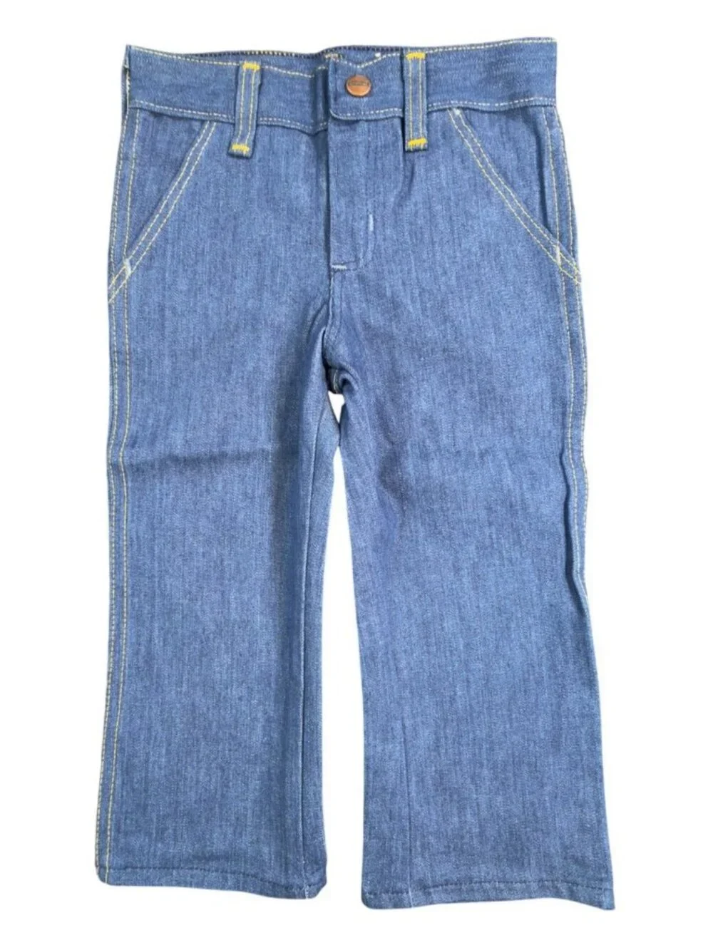 Vintage Maverick Big Rick Kids 3 Reg Jeans Blue Hot Air Balloon USA NWT
